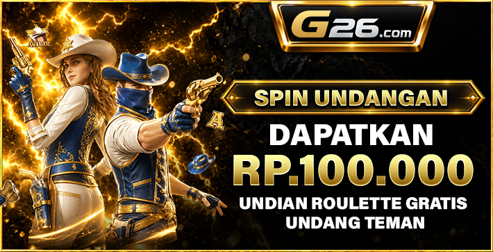 Spin Undangan – Undian Roulette Gratis Hingga Rp100.000 - G26 Slot G26 APP